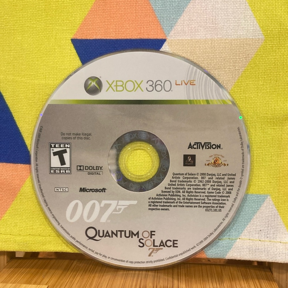 Quantum of Solace for Xbox 360